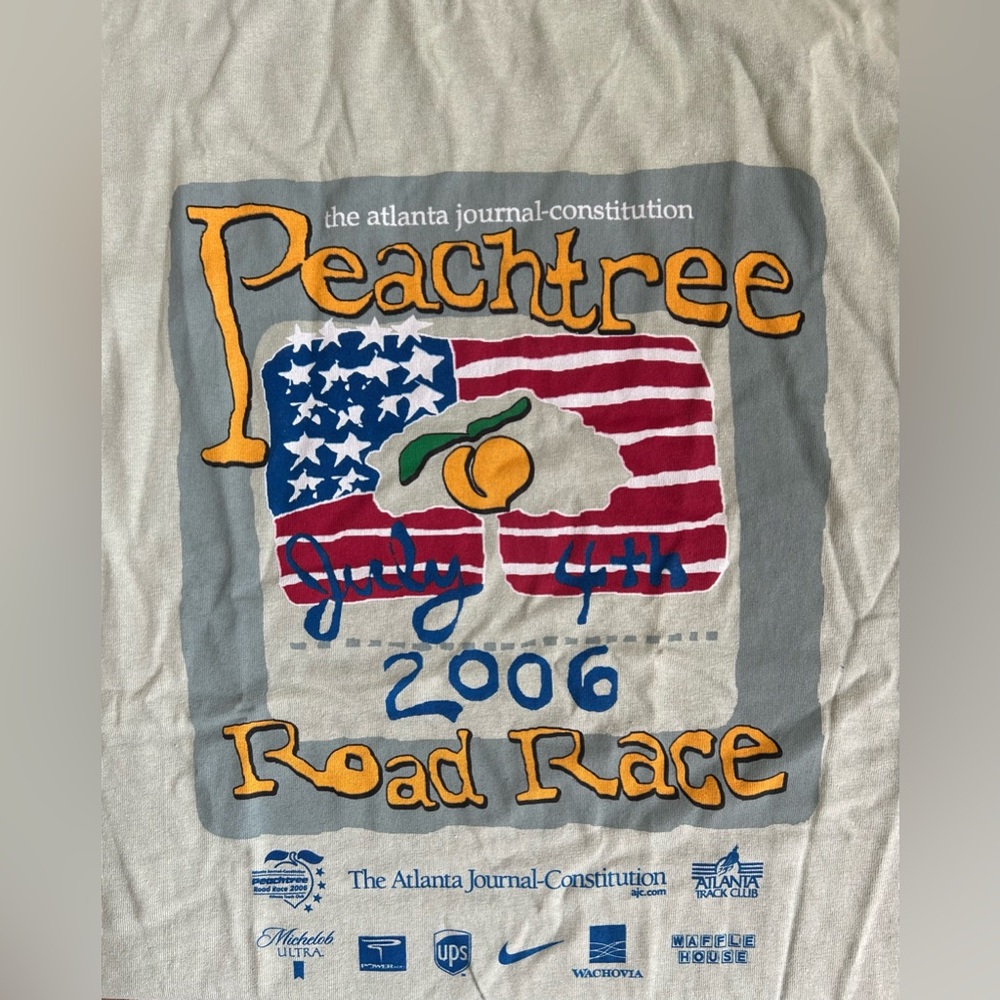 Vintage Peachtree Road Race Tshirt